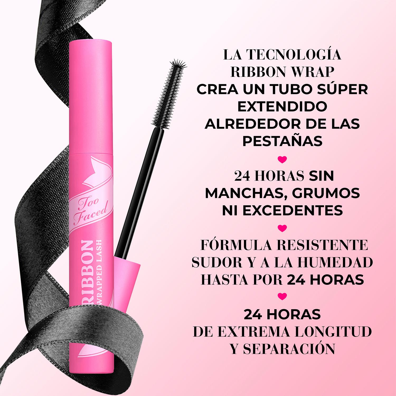 RIBBON BLACK MASCARA (MÁSCARA PARA PESTAÑAS)